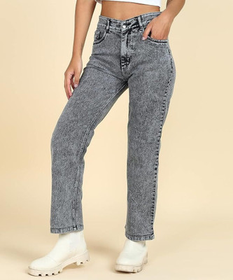 KILLER Straight Fit Girls Blue Jeans