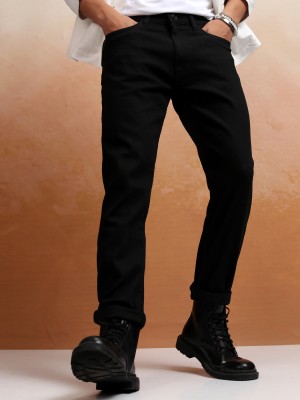 RusticBlooms Slim Men Black Jeans