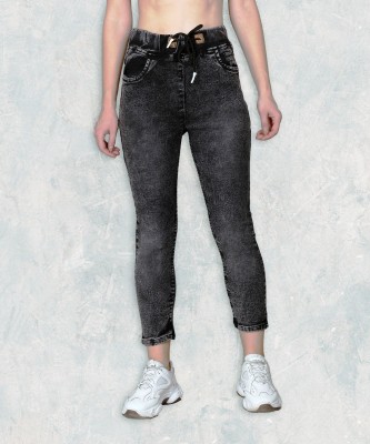 Ira Collections Jogger Fit Women Black Jeans