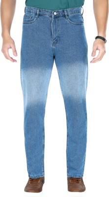 M Q Denim Straight Fit Men Blue Jeans