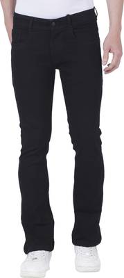 Trendz Hack Boot-Leg Men Black Jeans