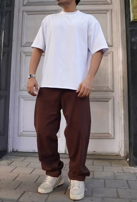 Zaba Denim Relaxed Fit Men Brown Jeans