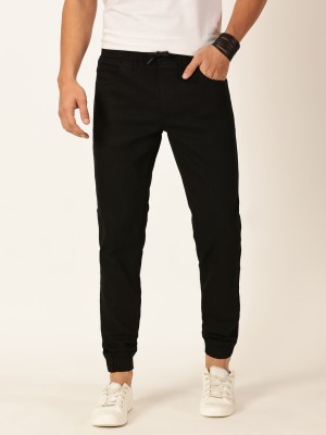 Thomas Scott Slim Men Black Jeans