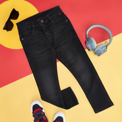 Pantaloons Junior Regular Boys Black Jeans