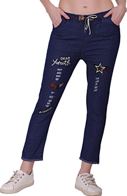 HouseOfCommon Regular Women Dark Blue Jeans