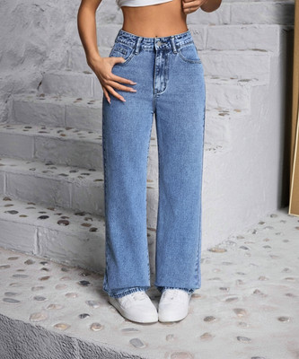 METRONAUT Flared Women Blue Jeans