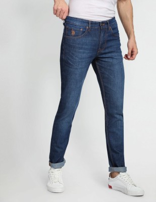 U.S. Polo Assn. Denim Co. Slim Men Blue Jeans