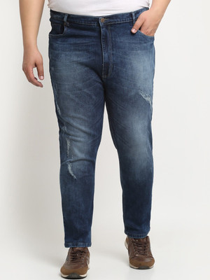 PLUSS Regular Men Blue Jeans