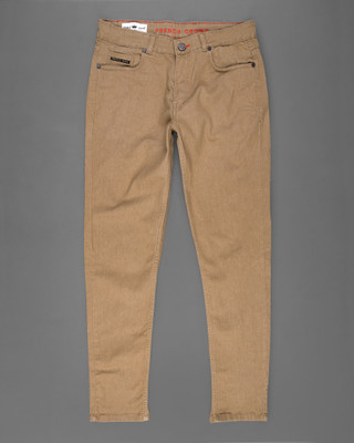 french crown Regular Men Brown Jeans