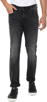 HEAVENCREATION Slim Men Black Jeans