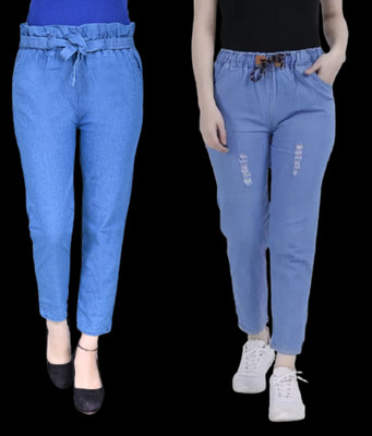 GlamSmart Regular Women Blue Jeans(Pack of 2)
