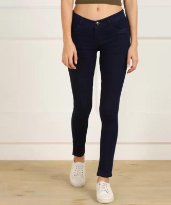 GOLD-D.A FASHION Skinny Women Dark Blue Jeans