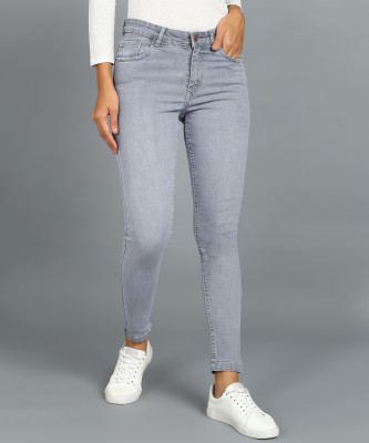 Urbano Fashion Skinny Women Grey Jeans