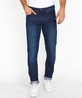 Peter England University Skinny Men Grey Jeans Price History