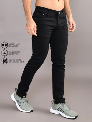 DENIMDREAM Regular Men Black Jeans