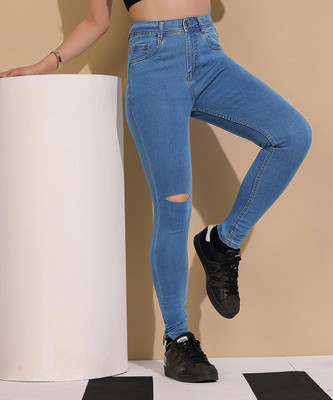 DOLCE CRUDO Skinny Women Blue Jeans