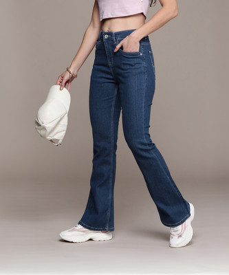 Roadster Flared Women Blue Jeans