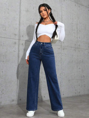 GRX Boot-Leg Women Blue Jeans