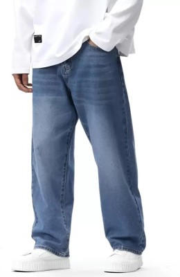 DENIM FIT Loose Fit Men Light Blue Jeans