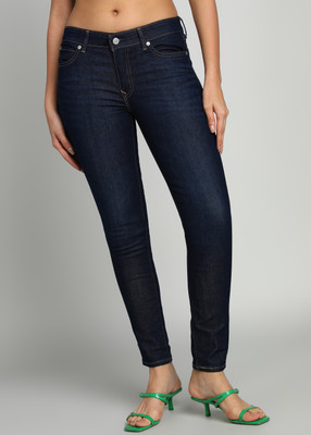 LEVI'S 711 Skinny Women Dark Blue Jeans