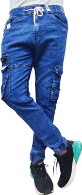 Dolldeal Jogger Fit Men Dark Blue Jeans