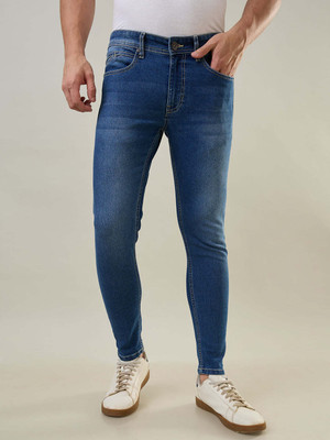 Tim Paris Tapered Fit Men Blue Jeans