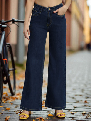 GUTI Flared Women Blue Jeans