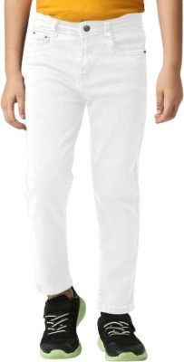 PROTE Slim Boys White Jeans