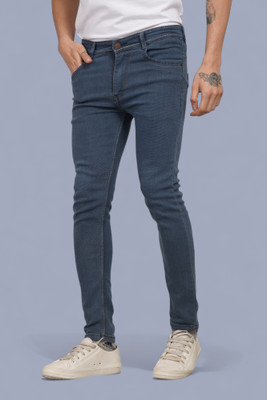 Lzard Slim Men Blue Jeans