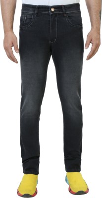 PLOUNGE Slim Men Black Jeans