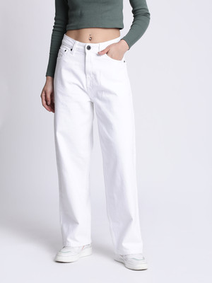 Roadster Loose Fit Women White Jeans
