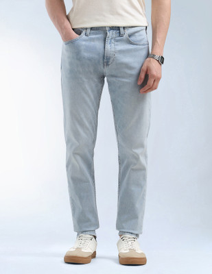 FLYING MACHINE Tapered Fit Men Blue Jeans