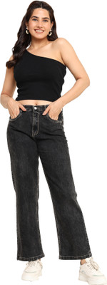 zayla Flared Women Black Jeans