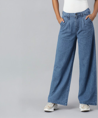 Roadster Flared Women Blue Jeans