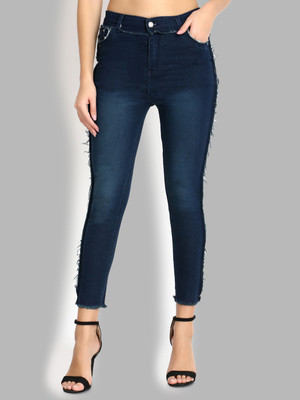 1DAYSTREET Regular Women Dark Blue Jeans