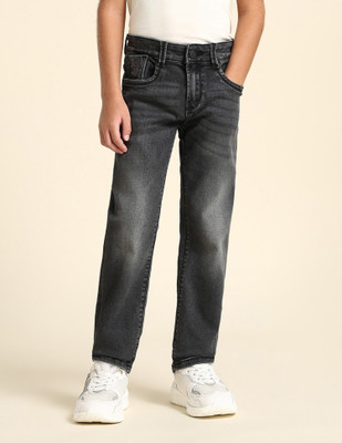 U.S. POLO ASSN. Relaxed Fit Boys Grey Jeans