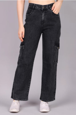 TRENDYSOUL Boyfriend Women Black Jeans