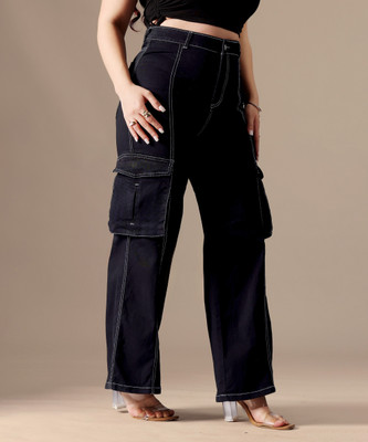 Miss Chase Relaxed Fit Women Black Jeans