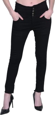 Nix9 Slim Girls Black Jeans