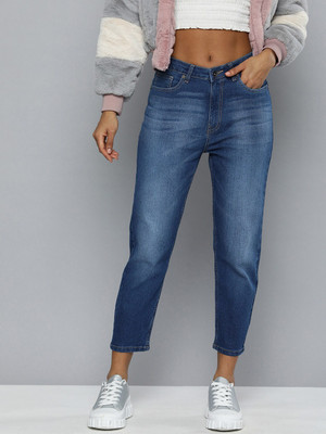 FLYING MACHINE Slim Women Dark Blue Jeans