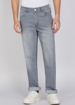 Roadster Regular Men Grey Jeans
