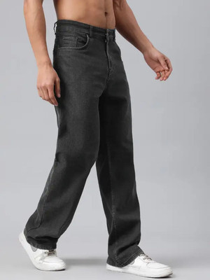 comfits Loose Fit Men Grey Jeans