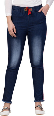 DenimStory Jogger Fit Women Blue Jeans