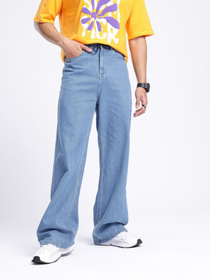 Glitchez Regular Men Blue Jeans
