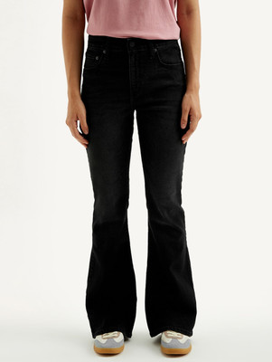 LEVI'S Boot-Leg Women Black Jeans