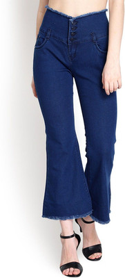 1DAYSTREET Boot-Leg Women Blue Jeans