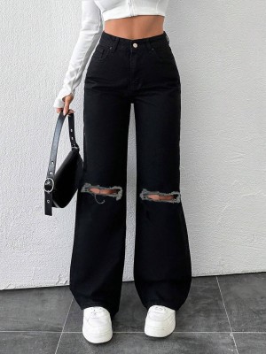 NUCOUTHS the style you love Regular Women Black Jeans