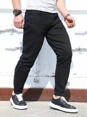 FADERALWILL Regular Men Black Jeans