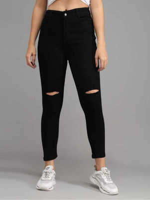 1DAYSTREET Skinny Women Black Jeans