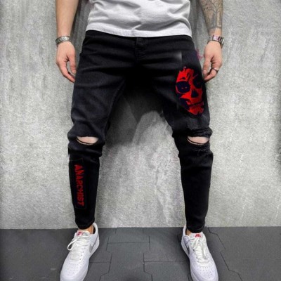 Kazama Slim Men Black Jeans